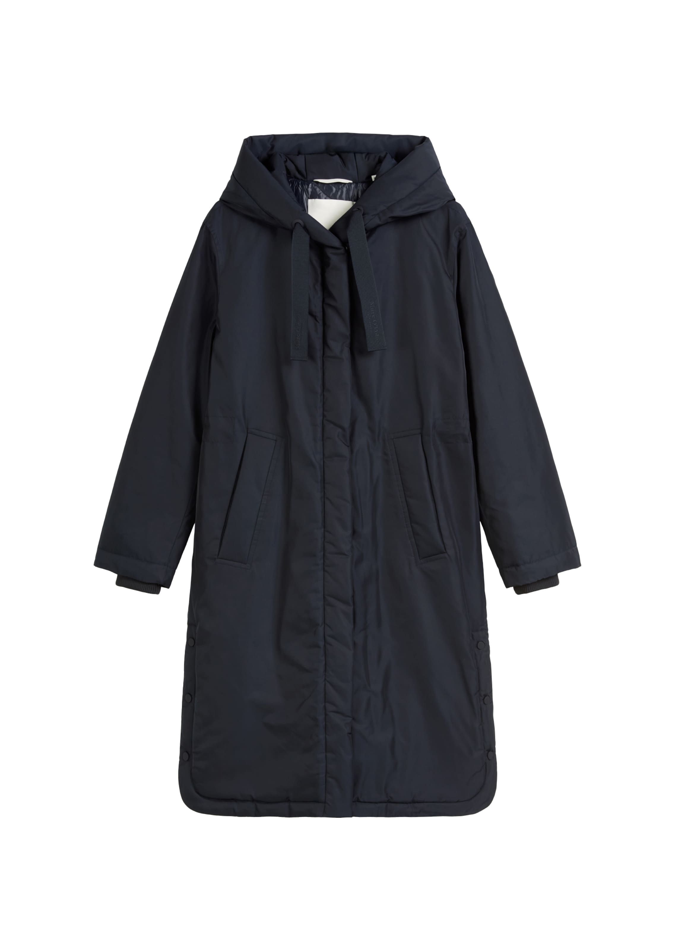 Parka mi-saison Marc O'Polo en bleu : devant