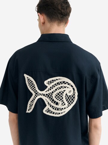 Thinking MU Regular fit Ing ' KURTIS ' - kék