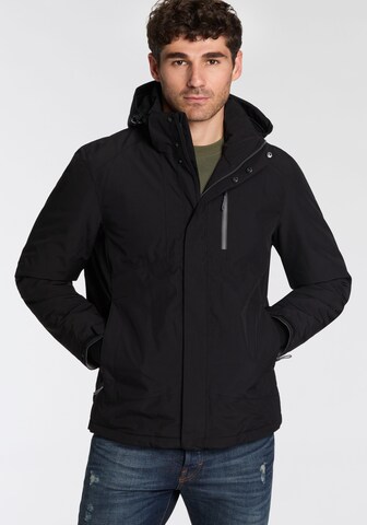 KILLTEC Outdoorjacke in Schwarz: Vorderseite