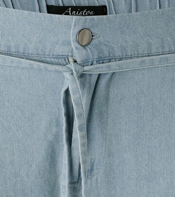 Aniston Wide Leg Jeans in Blau