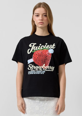 QS Shirt in Black: front