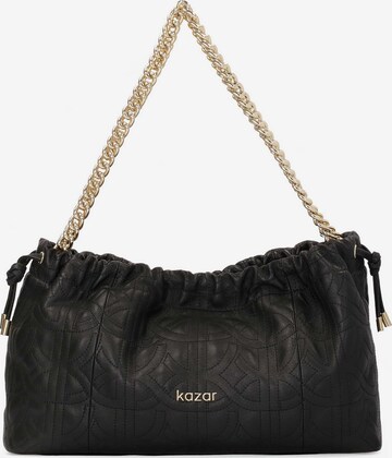 Kazar - Bolso de mano en negro: frente