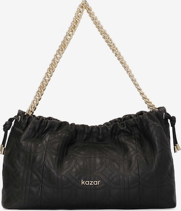 Kazar Handbag in Black: front