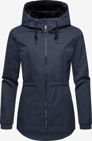 Veste outdoor 'Danka' Ragwear en bleu : devant