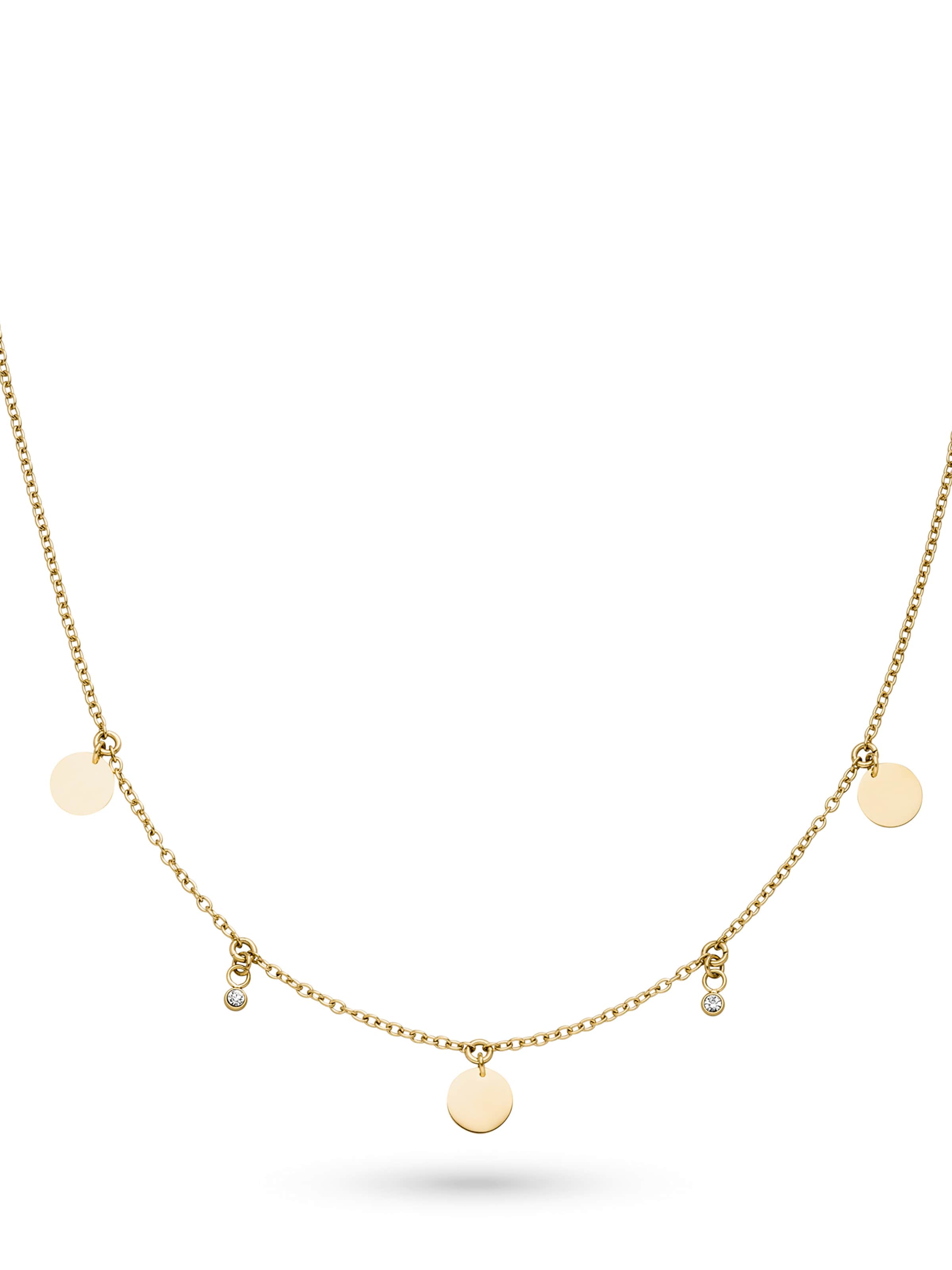 s.Oliver Kette 'Coins' in Gold