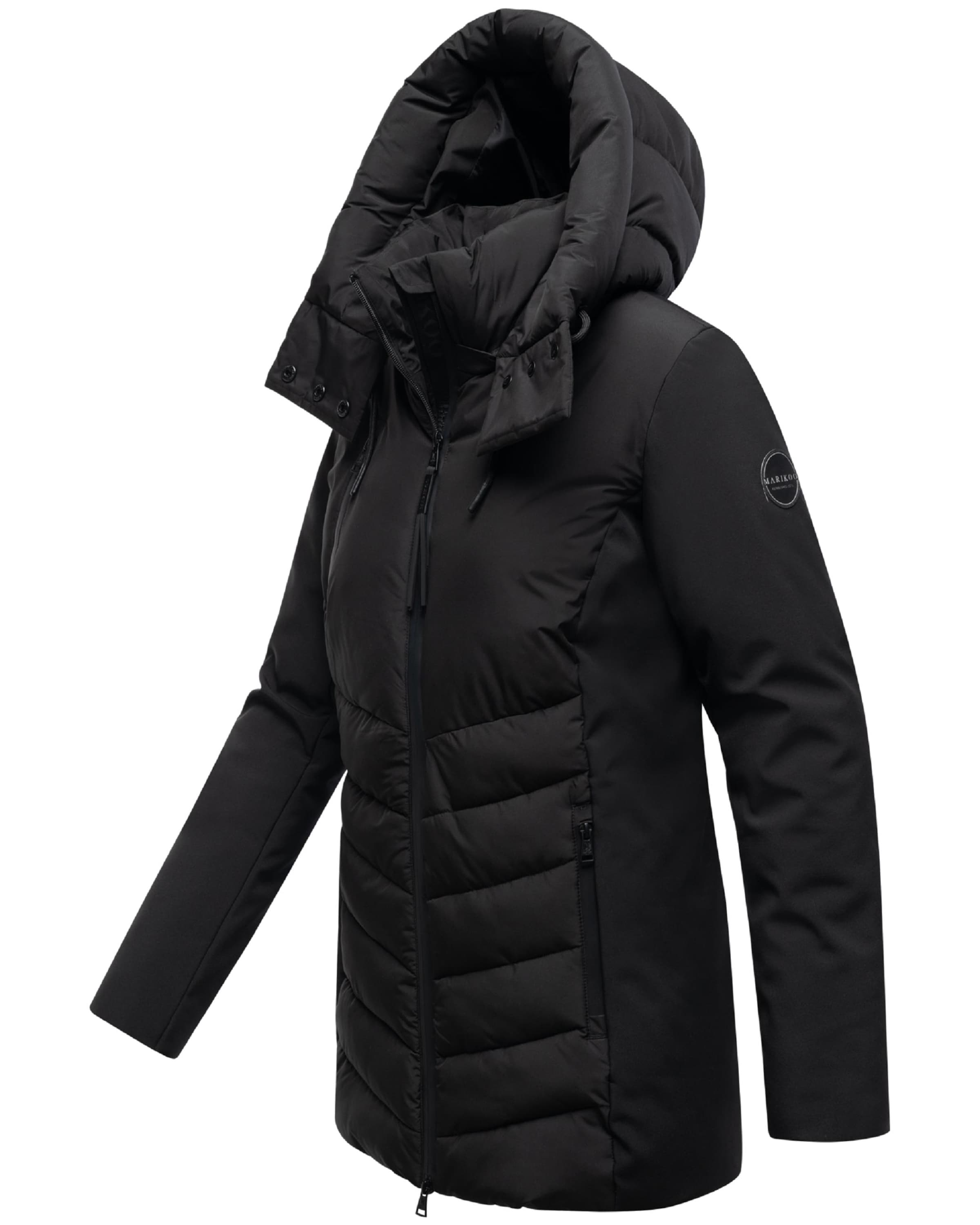 MARIKOO Zimná bunda 'Tivaa XVI' - Čierna