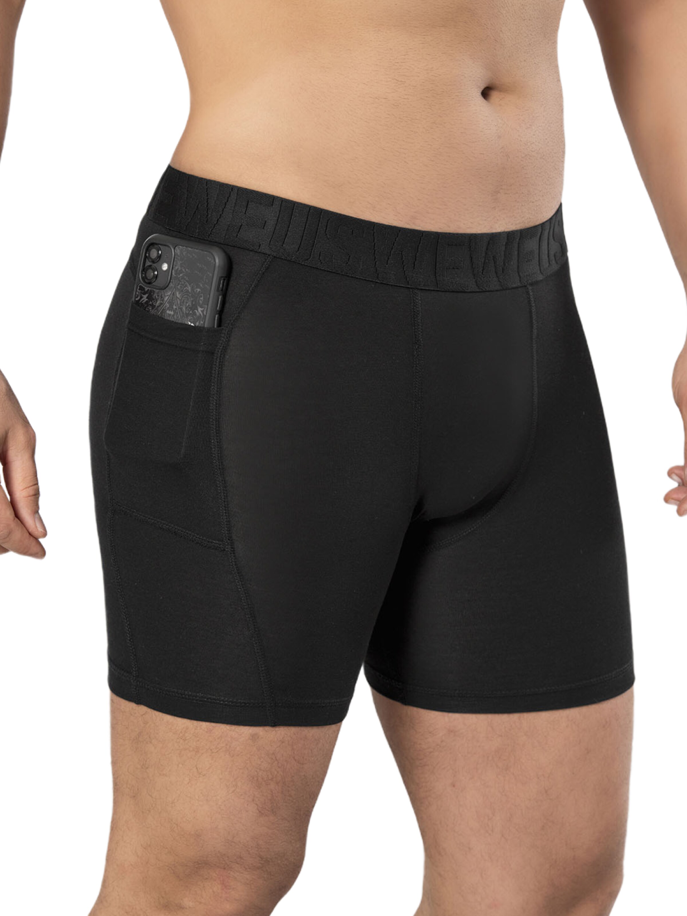 Weweus Boxershorts in Zwart