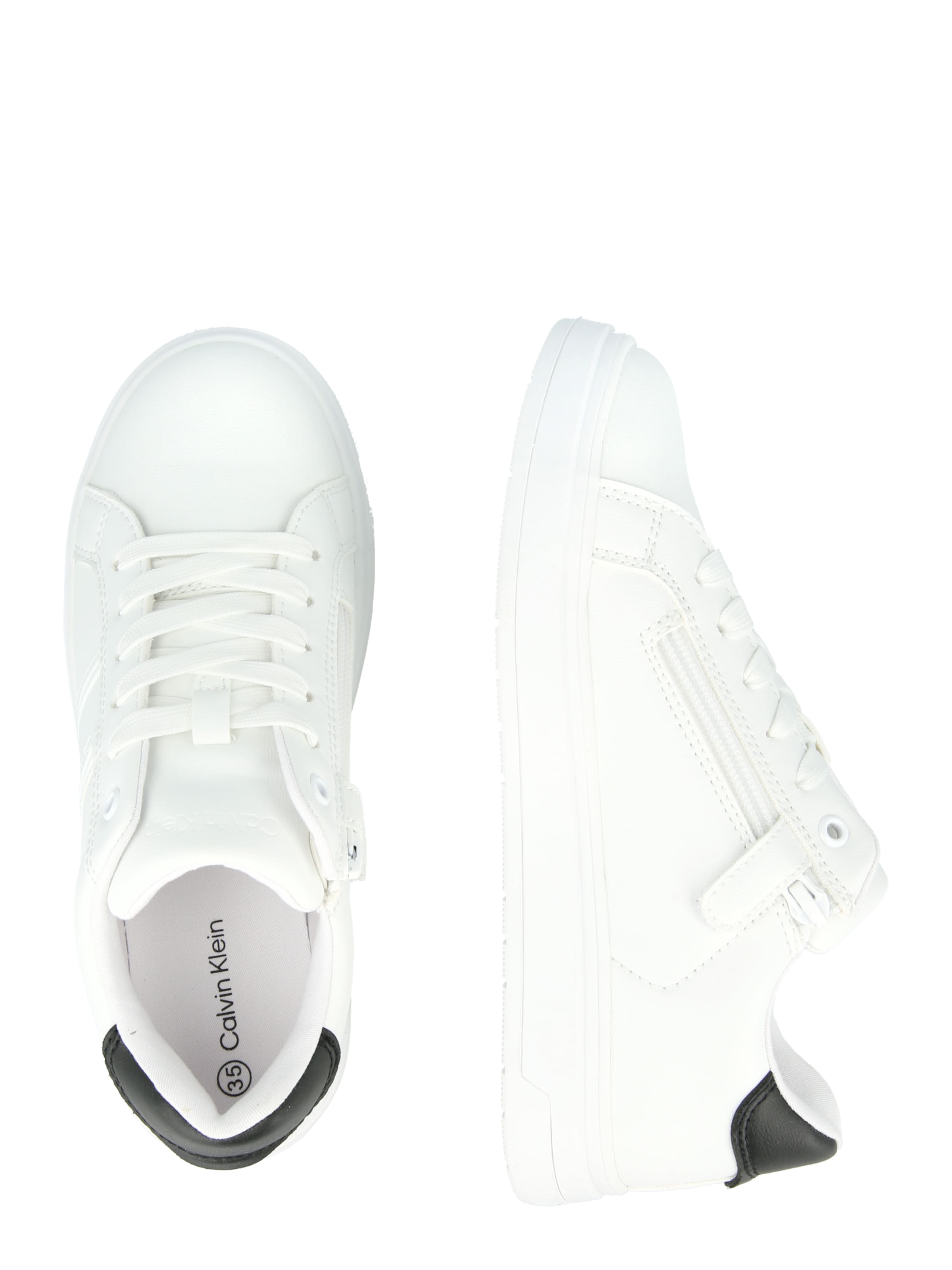 Baskets 'MANHATTAN' Calvin Klein Jeans en blanc