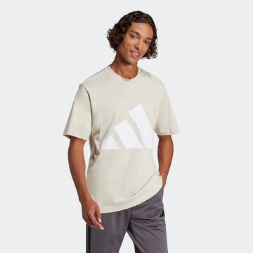 ADIDAS SPORTSWEAR Funktionsshirt in Beige: Vorderseite