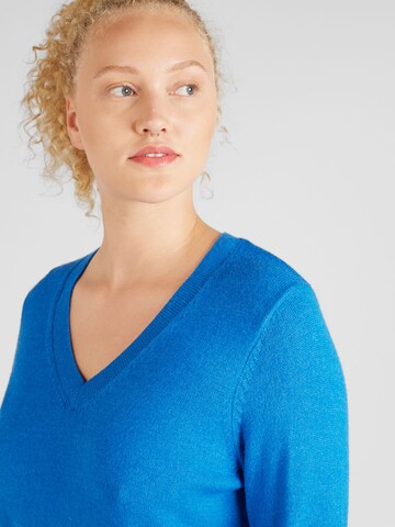 Vila Curve Pullover in Blau