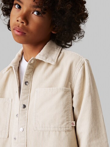 Calvin Klein Jeans Regular Fit Hemd in Beige