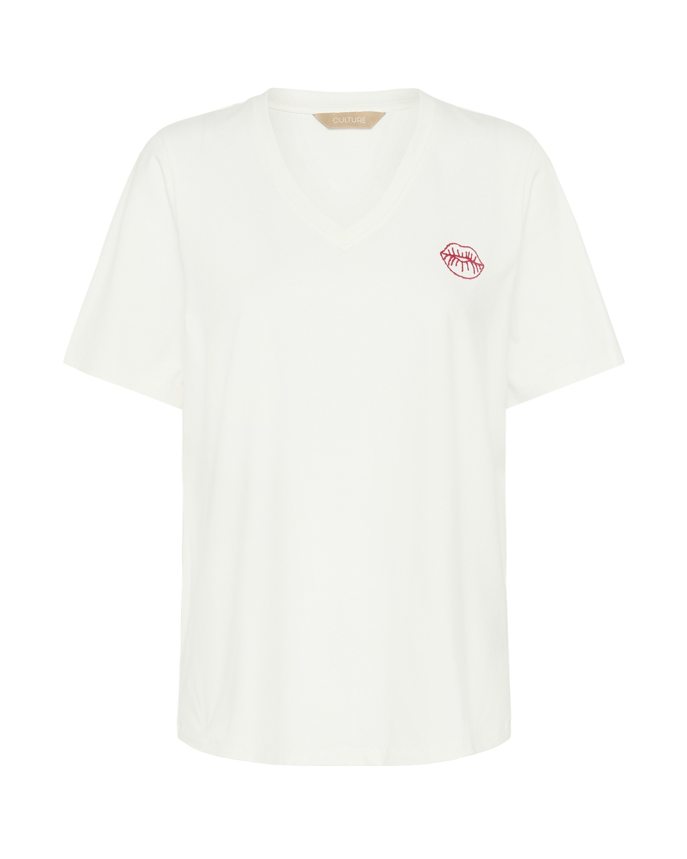 CULTURE - Camiseta 'CUliba Gith' en blanco: frente