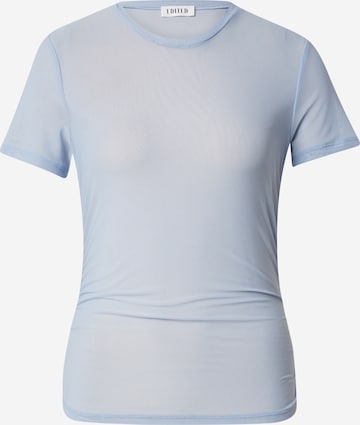 EDITED Shirt 'Lissy' in Blau: Vorderseite