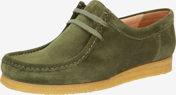 SIOUX Lace-Up Shoes 'Tils' in Green: front