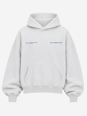 pilka SUITS INDUSTRIES™ Megztinis be užsegimo '030 Hoodie Hellgrau': priekis