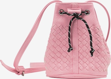 MYMO - Bolso saco en rosa: frente