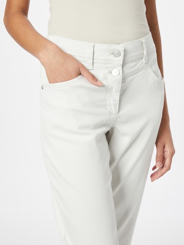 Slimfit Jeans 'Best4me' de la GERRY WEBER pe alb