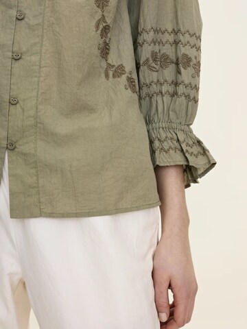 Odd Molly Blouse 'Garden' in Green