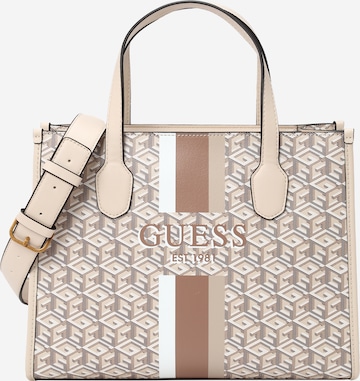 GUESS - Malas de tiracolo 'Silvana 2' em bege: frente