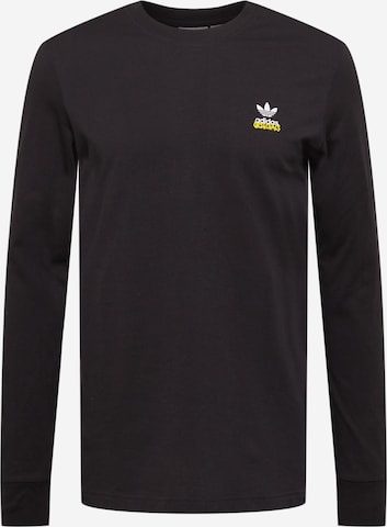 ADIDAS ORIGINALS - Camisa 'Graphics Unite' em preto: frente