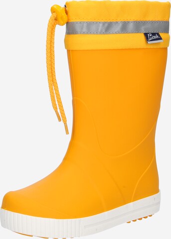 BECK - Botas de lluvia 'Wellies' en amarillo: frente