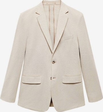 MANGO MAN Regular fit Suit Jacket 'feinstric verner' in Beige: front