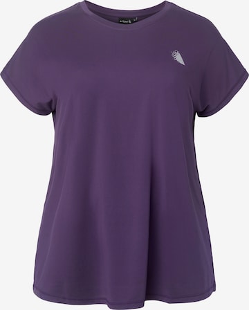 T-shirt Active by Zizzi en violet : devant