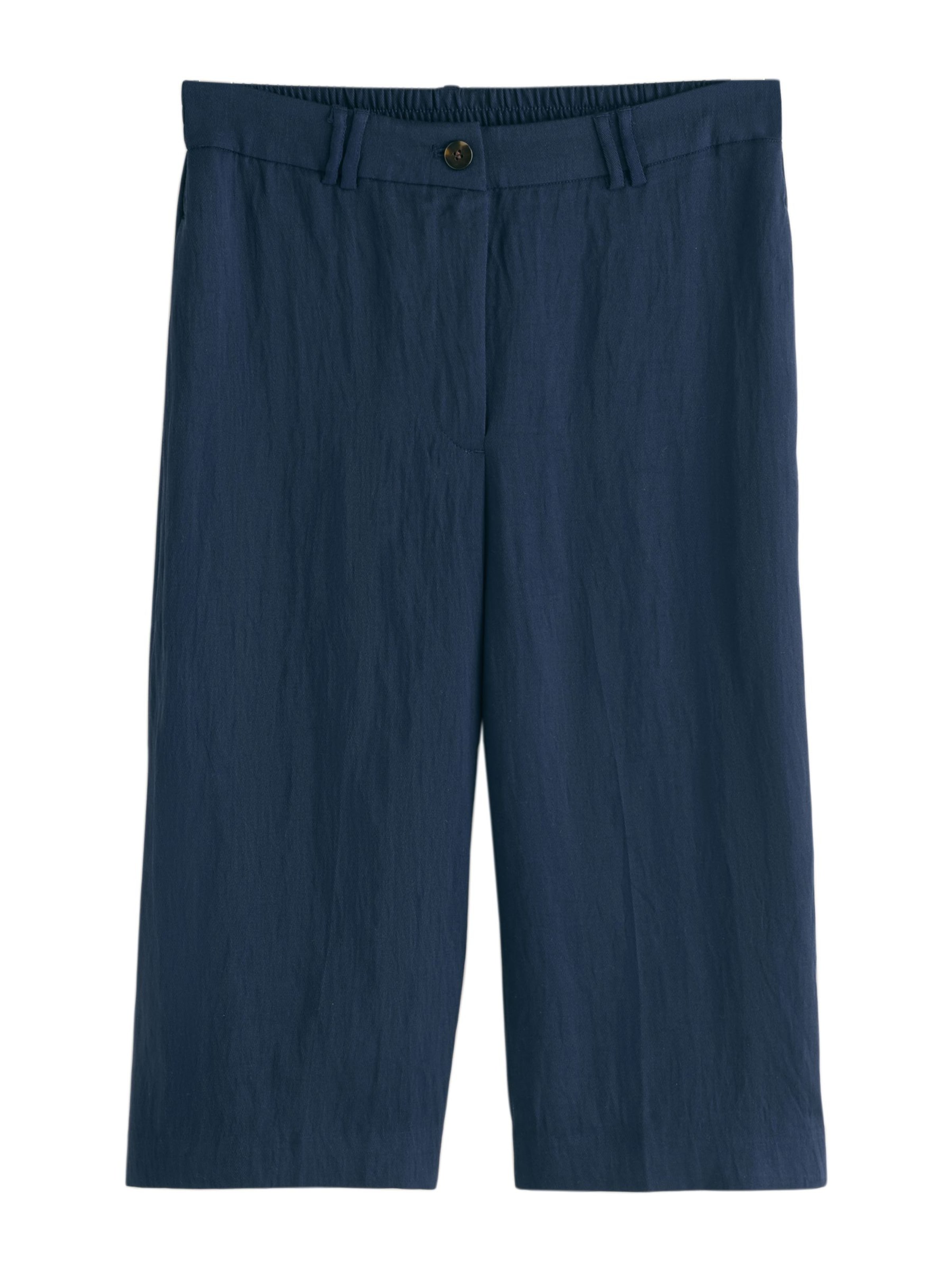 Next Loosefit Broek in Blauw: voorkant