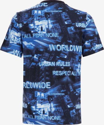 WE Fashion Shirt in Blauw