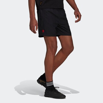 ADIDAS SPORTSWEAR Regular Workout Pants in Black