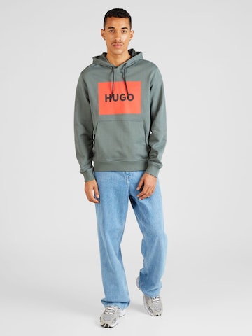 HUGO Red Sweatshirt 'Duratschi' in Grün