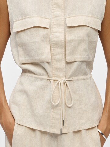 Chemisier 'OBJKadie' OBJECT en beige