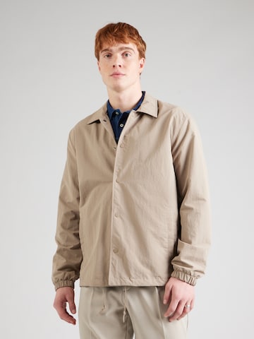 SELECTED HOMME Between-Season Jacket 'SLHARCHIVE' in Beige: front