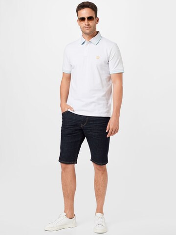 TOM TAILOR Poloshirt in Weiß