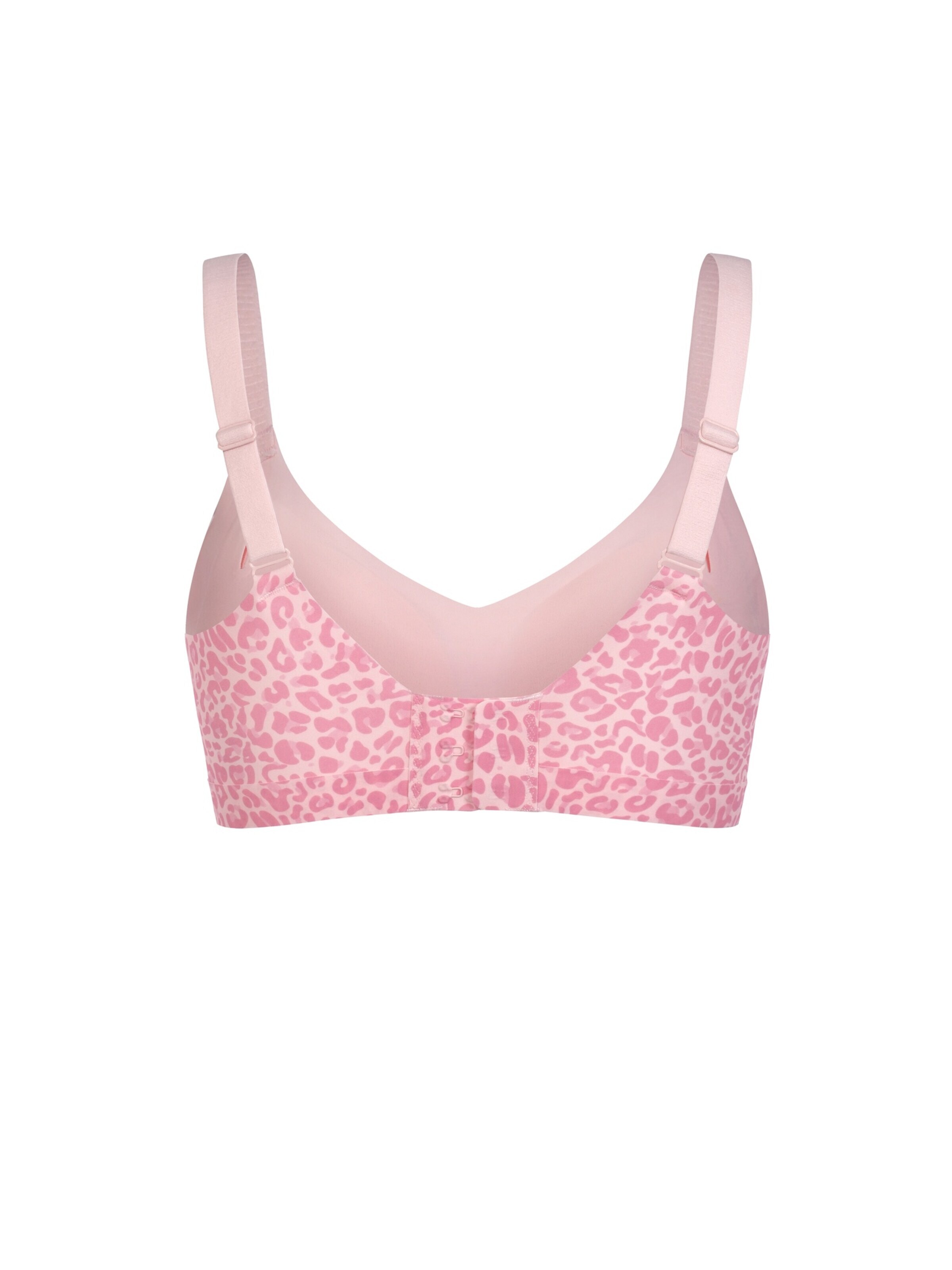 cfab Push-up Bra 'Seamless Compact Push-Up BH' in Pink