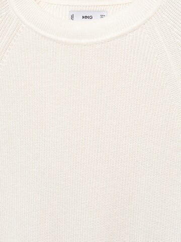 MANGO MAN Sweater 'Essentials' in White