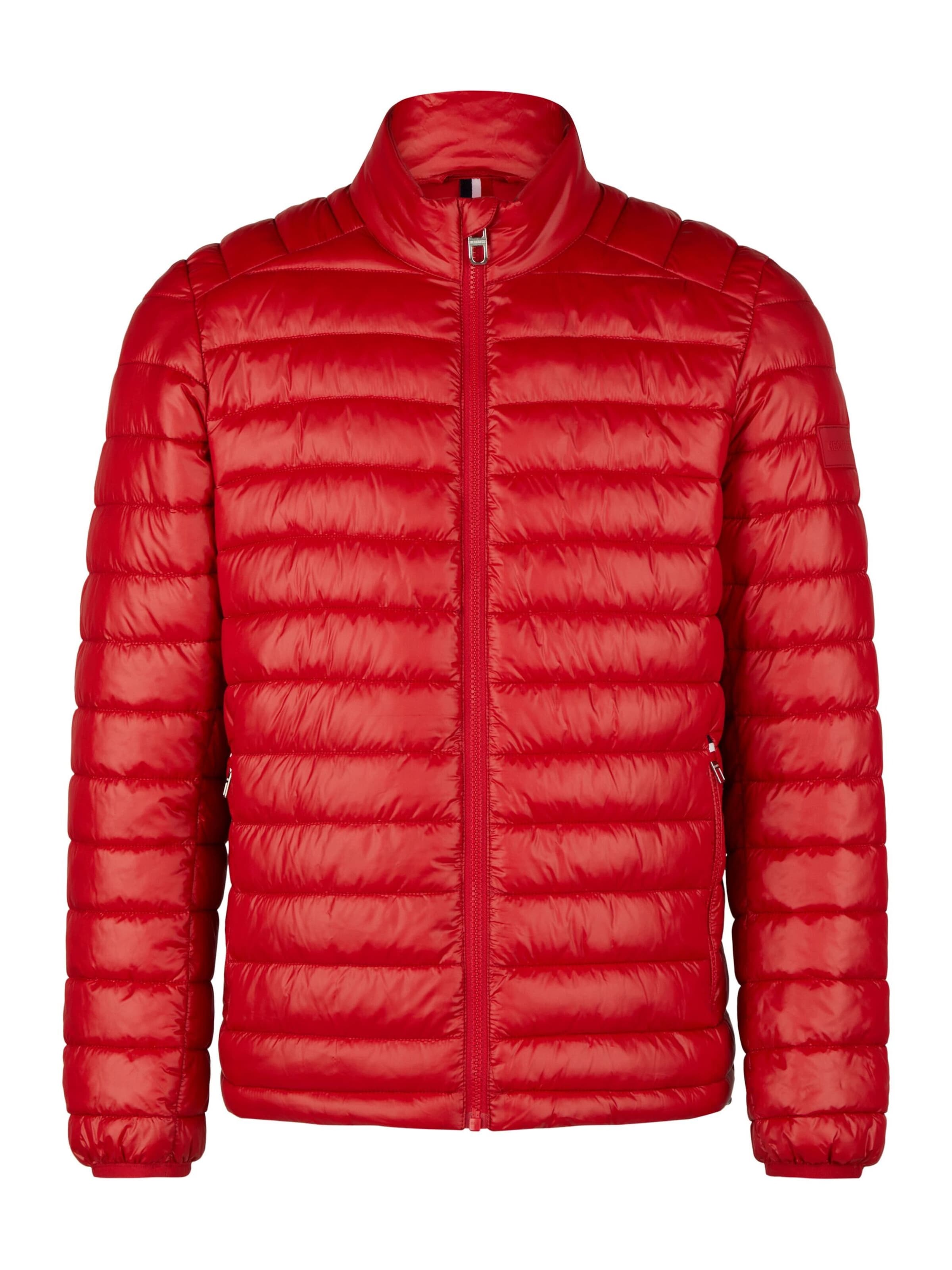 Veste mi-saison HECHTER PARIS en rouge : devant