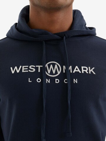 Sweat-shirt 'Signature' WESTMARK LONDON en bleu
