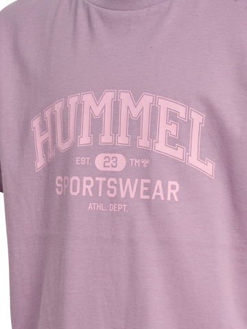 T-Shirt Hummel en violet