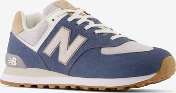 new balance Trampki niskie '574' w kolorze niebieski