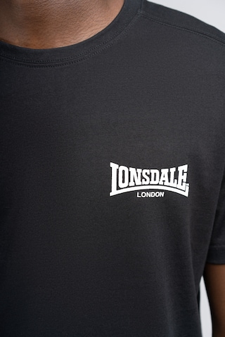 LONSDALE Shirt 'Elmdon' in Zwart