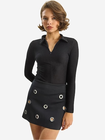 Maglietta di Bianco Lucci in nero