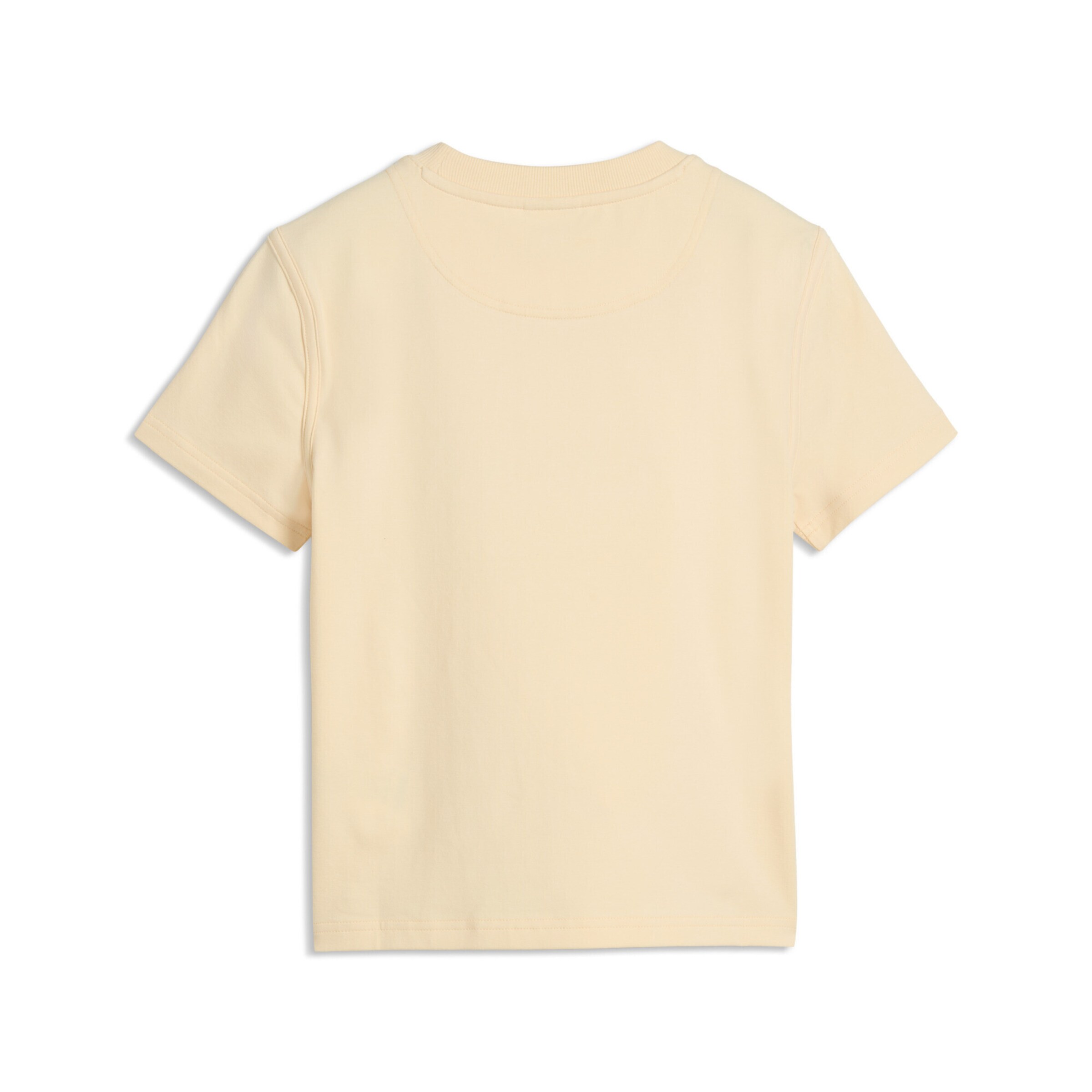 PUMA T-Shirt 'Essentials Elevated No. 1' in Gelb