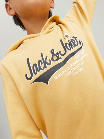 dzeltens Jack & Jones Junior Sportisks džemperis