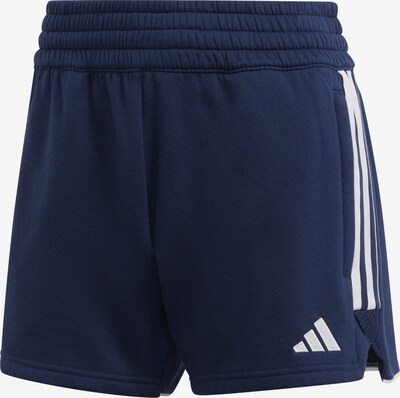 ADIDAS PERFORMANCE Calças de desporto 'Tiro 23 League' em navy / branco, Vista do produto