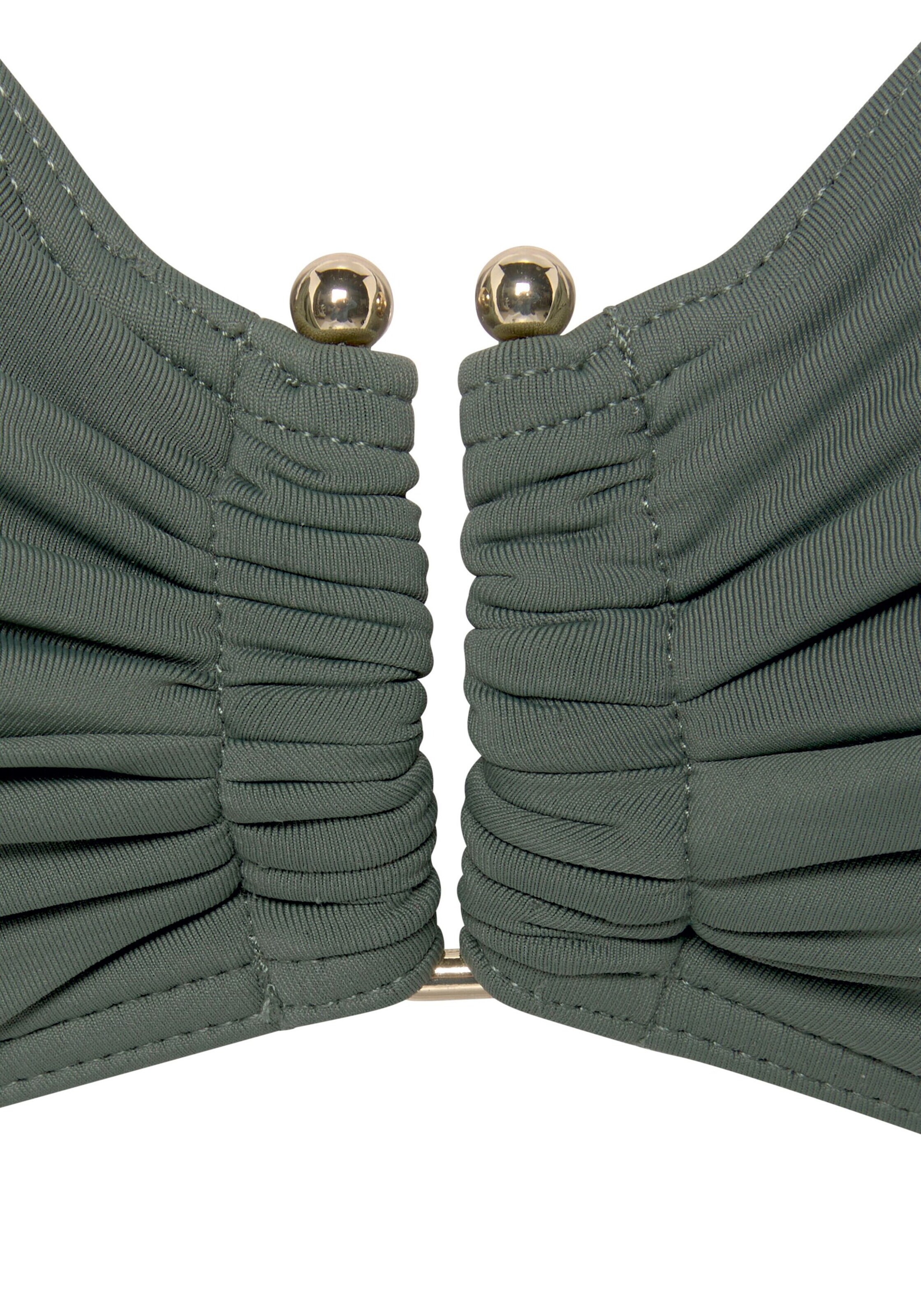 LASCANA - Clásico Top de bikini en verde