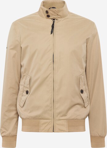 Superdry Overgangsjakke 'ICONIC HARRINGTON' i beige: forside