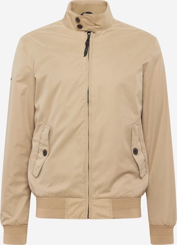 Veste mi-saison 'ICONIC HARRINGTON' Superdry en beige : devant