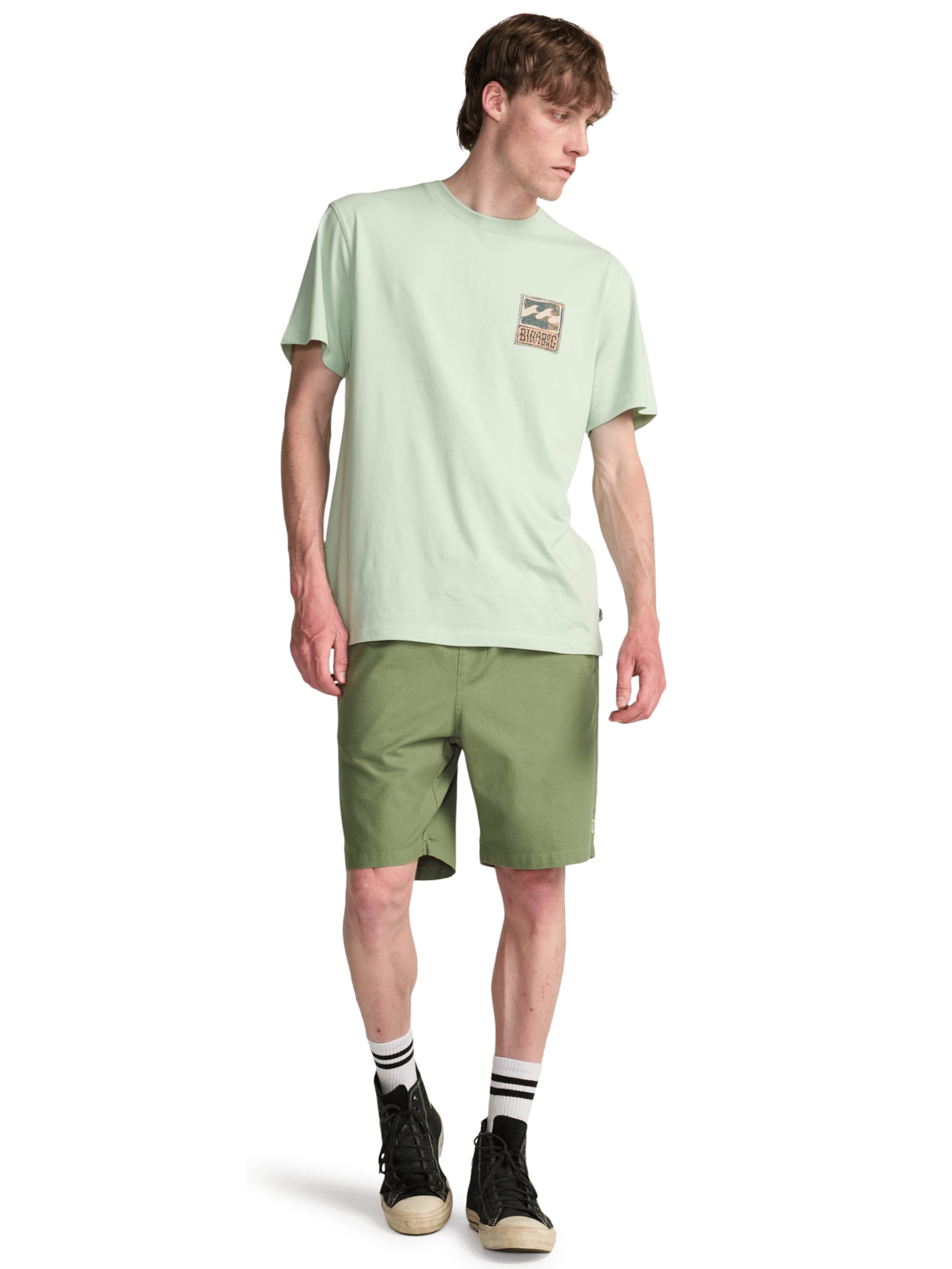 BILLABONG Regular Shorts 'Larry' in Grün