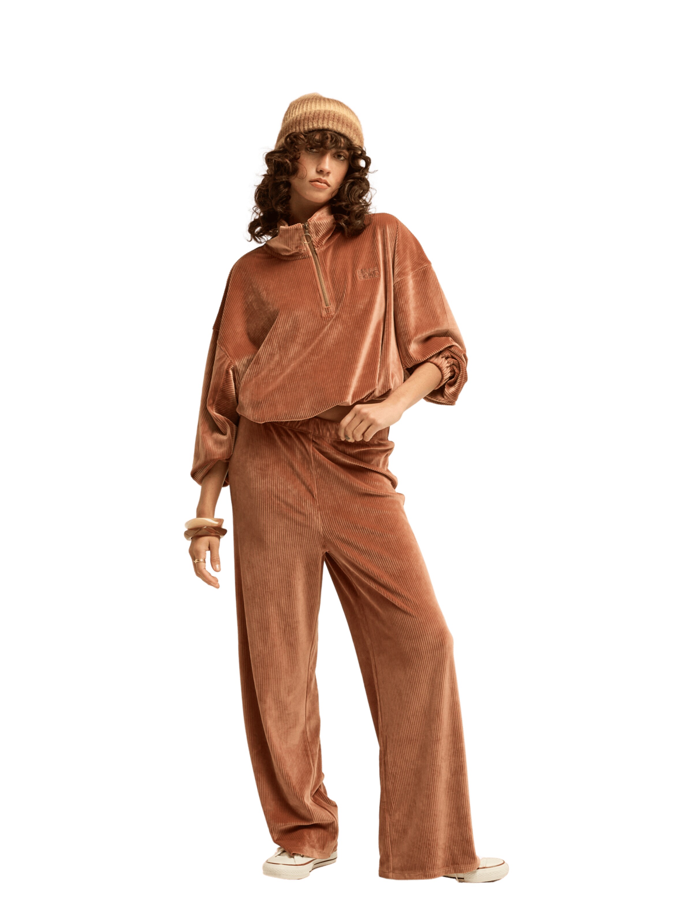 BILLABONG Sweatshirt 'Coffee Time' in Brown
